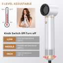 Blow Dryer Brush 5 in 1, Negative Ion Hair Dryer Brush Set Upgrade Hot Air Brush Air Styler Curling Wrap Air Curler, Curling Iron Hair Styling Tools As A Gift for Straight/Curl/Drying/Smoothing