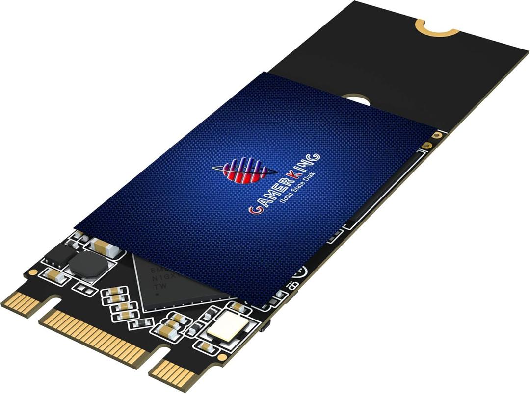GAMERKING 256GB M.2 2260 SATA III 6Gb/s SSD Internal High Performance Solid State Drive for Desktop Laptop