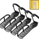 Bike Rack for Garage Wall Mount 4 Pack Vertical Bike Hooks Bicycle Hanging Hooks for Indoor Storage with Non-reversible Hooks
