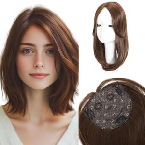 Hair Toppers for Women with Thinning Hair Toppers 360 3D Topper Hair Pieces for Women Smiling Style Leads Fashion