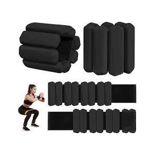 Wrist Weights Set of 2(1Lbs Each), Adjustable Wrist and Ankle Weights for Women and Men, Wearable Arm & Leg Weights Set for Walking, Yoga, Swimming, Cardio, Aerobics, Gym 