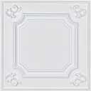 Art3d Drop Ceiling Tiles 24x24 in White (12-Pack, 48 Sq.ft), Wainscoting Panels Glue Up 2x2, 12pcs 24"x24"