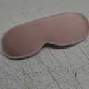 Sleep Mask 3D Eye Mask for Sleeping 100% Light Blocking Eye Covers with Adjustable Strap Night Blindfold for Women Memory Foam Pink