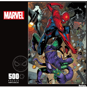Marvel: Go Down Swinging 500 Piece Jigsaw Puzzle