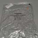 Cnlinkco Plus Size Tops for Women Dressy Cassual Summer Shirts Square Neck Ruffle Short Sleeve T Shirts Vacation Outfit Light Grey, XL