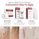 HealFast Scar Suite Bundle Physician-Formulated Silicone Scar Gel + Medical-Grade Scar Sheets + Scar Tape Advanced Scar Treatment for Surgery, Burns, and Injuries Professional-Grade Results