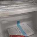 Frigidaire Upright Freezer, 6.5 cu. ft., Deep Freeze, Vinyl Coated Metal with Wire Shelving, Compact for Kitchen, RV, Dorm, Cabin, and Trailer, Platinum Design Series, Silver - 21D x 23W x 56H