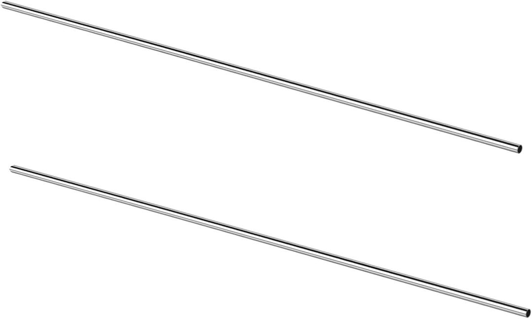 GeilSpace 1/4" OD 304 Stainless Steel Round Tube, 30 Inch Length, 2 Pack