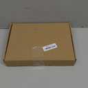 Clear Display Case Compatible with Labubu 15/17cm Doll Clothes & Accessories, Includes 10 Hangers, 1 Rod & 2 Supports, Stackable Doll Wardrobe Acrylic Organizer Shelf