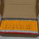 S & E TEACHER'S EDITION 400Pcs Half Pencils with Eraser Tops, Golf Pencil, Classroom, Pew - # 2 HB Pre-Sharpened Hexagon, Back to school, 400 Count Bulk Pack