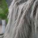 inchgrass Faux Fur Blanket Luxury Fur Throw Blanket Super Warm Elegant Cozy Fuzzy Throw Blankets for Couch,Armchair and Bed Washable Blankets 60"x80" Beach Wool Throw Blankets