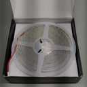 MIWISE RGB Smart IC COB LED Strip Light,20ft Color Chasing Flexible LED Tape Light,WS2811 Addressable RGB Strip with APP Control/Music Mode,Work with Alexa/Google,for Party/Home DIY Lighting Projects