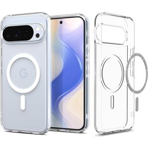 Spigen for Pixel 10 Pro XL Case, Ultra Hybrid MagFit (2025) [Designed for Pixelsnap, Compatible with MagSafe Accessories] [Anti-Yellowing] - Clear