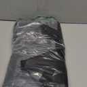 Carbrea 10 Pack Canvas Tote Bag - Lightweight Tote Bags Bulk Thin Blank Shopping Reusable Grocery Bags for DIY Gift Sublimation Activity - Black