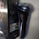 Electric Razor for Men, Electric Shaver for Men Face, Waterproof Wet Dry Rechargeable with Pop Up Trimmer Blue