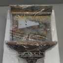 Christmas Snow Globe Lantern Water Glittering Lantern with 8 Songs & 6H Timer Romote Control Christmas Snow Globes USB & Battery Operated for Christmas Festival Decorations Gifts (Christmas Carol)