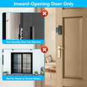 Blink Doorbell Mount, No-Drilling Anti-Theft Doorbell Mount Bracket for Blink Doorbell Camera(2nd Gen), Accessories for Apartments, Businesses, Not for Security Door