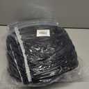 Gray Faux Fur Striped Plush Area Rug for Bedroom Living Room Sofa,3'x5' Fluffy Shaggy Rectangular Square Rug for Kids Teen Girls Room,Furry Carpet Rug for Nursery Baby Room (Grey)