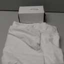 DEZENE Lumbar Pillow Covers 12x20 Ivory White (No Inserts) : Pack of 2 Cozy Soft Velvet Rectangular Modern Luxury Decorative Throw Pillow Cases for Sofa Couch Living Room Bed Home Decor