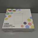 Baby Shower Party 12 oz Disposable Plastic Cup with Lids Elephant Cups Baby Shower Table Decorations Baby Shower Party Disposable Clear Plastic Cups for Party Favors (50, Pink)