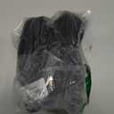 Valleycomfy Microfiber Leather Steering Wheel Cover Universal 15 inch (Black)