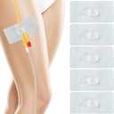 5 Pack Foley Catheter Stabilization Device, Silicone Foley Catheter Holder, Catheter Supplies Clip with Swivel Anchor to Prevent Displacement