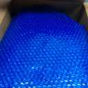 Solar Pool Cover 8 Ft Diameter Round Solar Blanket for Above Ground Inground Pools, Hot Tub SPA Bubble Wrap Pool Protector, 12 Mil Circle Thermal Covers Floating Blanket Mat for Swimming Pools