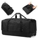 170L Extra Large Baseball Bag with Wheels Gym Duffle Softball Catchers Coach Team Equipment Bags Collapsible Rolling Travel Duffel Bat Gear Bag for Hockey Basketball Football Volleyball Soccer