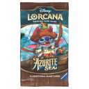 Disney Lorcana Trading Card game 12 Random Game Cards Azurite Sea 3 Pack