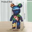 Teddy Blocks Bear Micro Building Blocks Set (6880 Pieces) Underwater World Brick with Storage Drawer, Gift for Adults and Kids