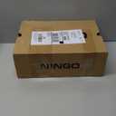 NINGO Non Slip Work Shoes for Men, Waterproof and Oil Slip Resistant Shoes, Comfortable Slip On Design, Lightweight and Breathable, Black Wide Toe Box Food Service Sneakers for Kitchen, Restaurant 11