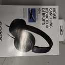 Sony MDRZX110NC Noise Canceling On Ear Headphones, Black, Wired