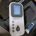 Eagle Ray Digital Pool Water Test Kit by AquaDoc with Digital Water Tester and 30 Pool Test Strips for Chlorine, Bromine, Total Hardness, Cyanuric Acid, Alkalinity, and pH