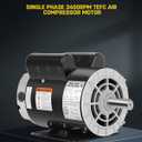 5HP Air Compressor Motor Electric Motor 3450 RPM 230V Single Phase 56HZ Frame 7/8" Keyed Shaft