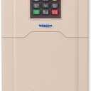 MOLLOM VFD 11KW 15HP 45A 220V Single or Three Phase Input to 3 Phase 0-3000 Hz Output Variable Frequency Drive Control Inverter for Spindle Motor CNC Speed Control