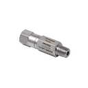 DAIRAZAN In-line Ball Check Valve - Stainless Steel 316 One Way (SS316, 1/4"NPT MxF)