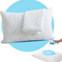 Pillow Protectors (2 Pack) Queen, Waterproof Pillowcase with Zipper, Breathable, Soft Pillow Cover for Better Sleep, Machine Washable