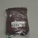 2 Pack Couch Arm Rest Pillow, 8''x8''x20'' Faux Leather Waterproof Cover, High Density Foam Armrest Cushion, Removable & Washable Elbow Support for Sofa, Bed, and Armchair (Dark Brown) (7.9x7.9x19.7 IN)