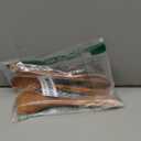 4 PCS Wooden Spoons for Eating, 7 Inch Wood Soup Spoons, Wooden Eating Spoon Wood Serving Table Spoon Set for Tea, Coffee Desserts Cereal