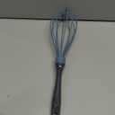 OYV Blue Silicone Whisk, Professional Plastic Whisks for Cooking Non-Scratch, Stainless Steel & Heat Resistant Rubber Wisk, Dishwasher Safe Whisk, 12-Inch