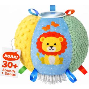 Move2Play, Hilariously Interactive Toy with Music & Sound Effects | Birthday Gift for Boy & Girl | Ball for Toddler & Baby | Indoor/Outdoor | Age 6, 9, 12+ Month | 1, 2, 3+ Year Old