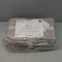 Modern Threads 6 Piece Set, 2 Bath Towels, 2 Hand Towels, 2 Washcloths Yarn Dyed Diamond Gate Jacquard Towel Set Taupe
