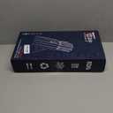 SYOKAMI Knife Set 7 Piece Japanese Style Kitchen Knife Set With Foldable Magnetic Acacia Wood Block Sharp High Carbon Stainless Steel Knives Set for Kitchen with Anti-slip Handle, Christmas Gift