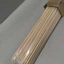 100PCS 36 inch Bamboo Skewers for Marshmallows,S'Mores,Fire Pit,BBQ,Kabob,Grilling, Camping.More Size Choices 6"/8"/10"/12"/36"