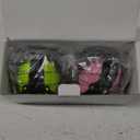 Noise Cancelling Ear Muffs: SNR27.4 Noise Cancelling Headphones for Adults Kids Ear Protection for Monster Jam Autism Sensory Concerts Fireworks- 2 Pack Green & Pink