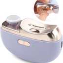 Electric Nail Clipper - 3in1 Baby Nail Trimmer Electric for Finger, Automatic Electric Nail Clipper with Polishing, Gift for Adult and for Senior, Purple