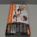 HORUSDY 2 Pieces Strong Hold Track Saw Clamps 6-Inch, Quick Release Track Saw Guide Rail Clamp for Woodworking, Circular Saw Guide Rail System, Durable with 150 LBS Load Limit & Easy Operation