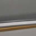 MYshade Free-Stop Cordless Roller Shades for Windows Room Darkening Roller Shades & Blinds Same Color Both Sides Fabric Pull Down Shade for Home Office Indoor Easy to Install White(38" W X 72" H)