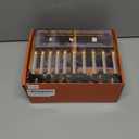 PChero 10 PCS Window Candles with Dusk to Dawn Sensor, 7.2" Flameless Taper Candles Battery Operated with Black Holders, LED Candle Sticks Christmas Window Lights for Home Christmas Holiday Decor