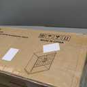 Bathroom Wall Cabinet with Barn Doors, Wall Mounted Bathroom Storage Cabinet, Farmhouse Style, Adjustable Shelf, Wall Mounted, Grey